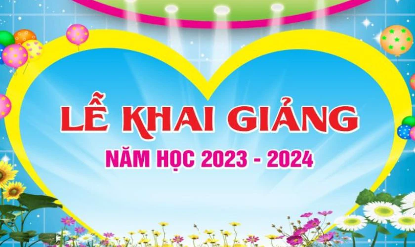 Background tựu trường cấp 1