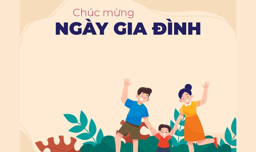Background ngày Gia đình Việt Nam 28/6 Full HD, miễn phí