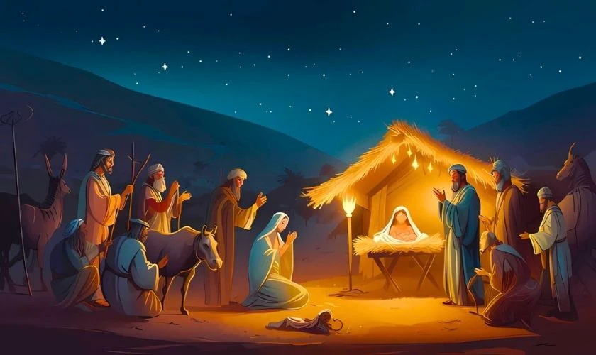 Background Noel 2025 mới đẹp