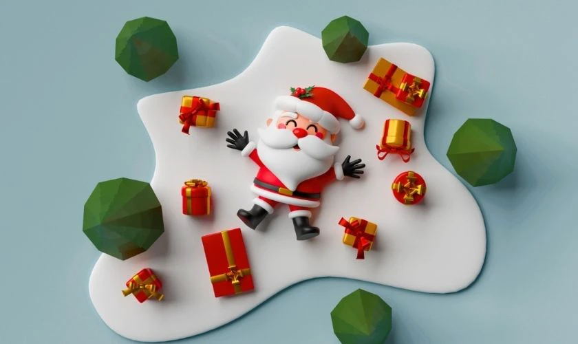 Background Noel 3D mới