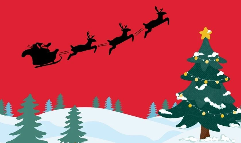 Nền Noel dễ thương