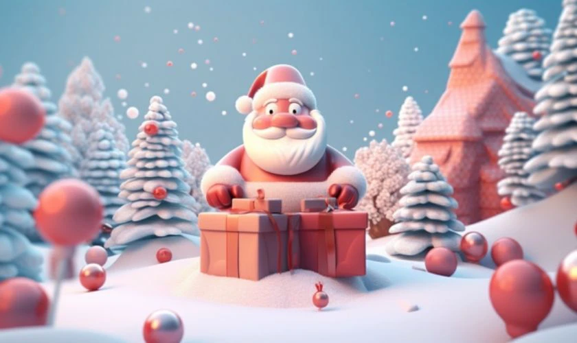Nền Noel dễ thương 4K