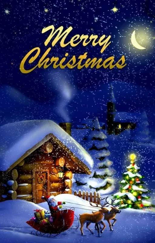 Background Noel dọc 4K