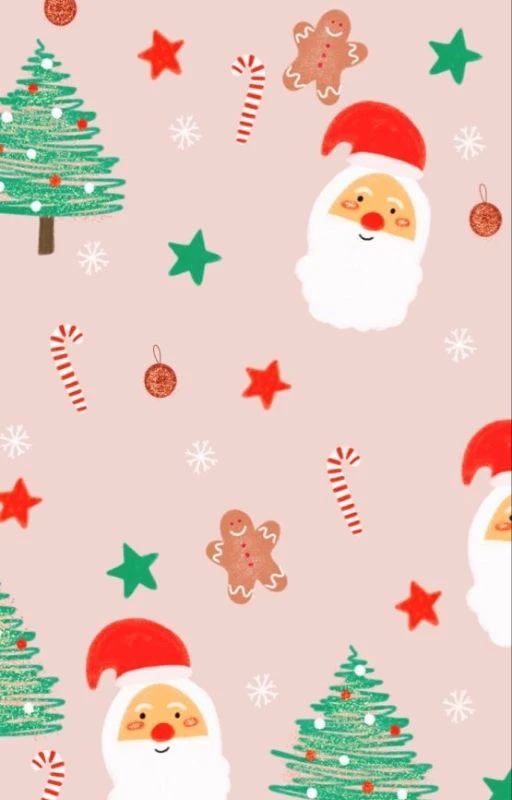 Background Noel dọc đơn giản