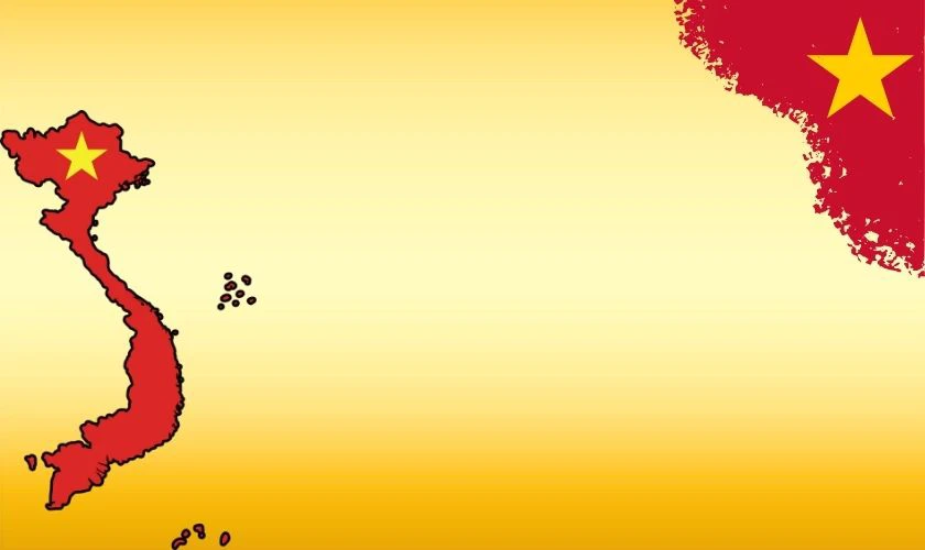 Background Quốc khánh chủ đề Bản đồ Việt Nam