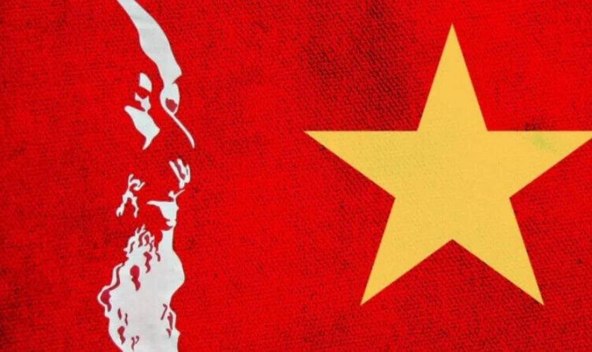 Background 2/9 có hình ảnh Hồ Chí Minh