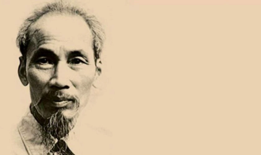 Background Quốc khánh có ảnh chủ tịch Hồ Chí Minh