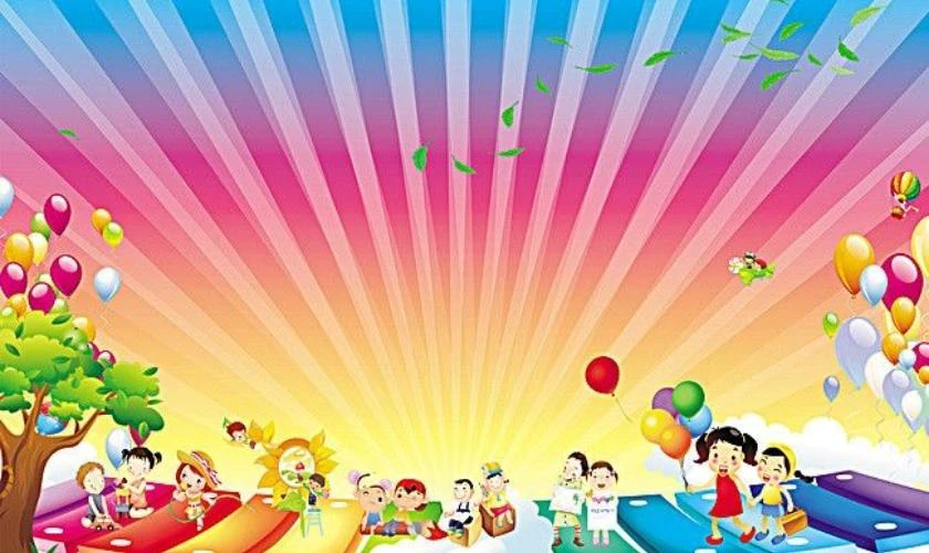 Background Quốc tế Thiếu nhi Full HD, miễn phí