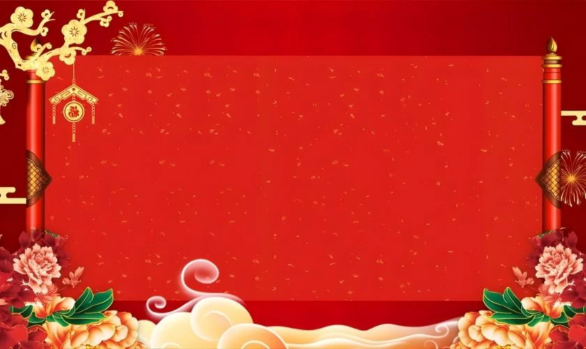 Background thiệp Tết