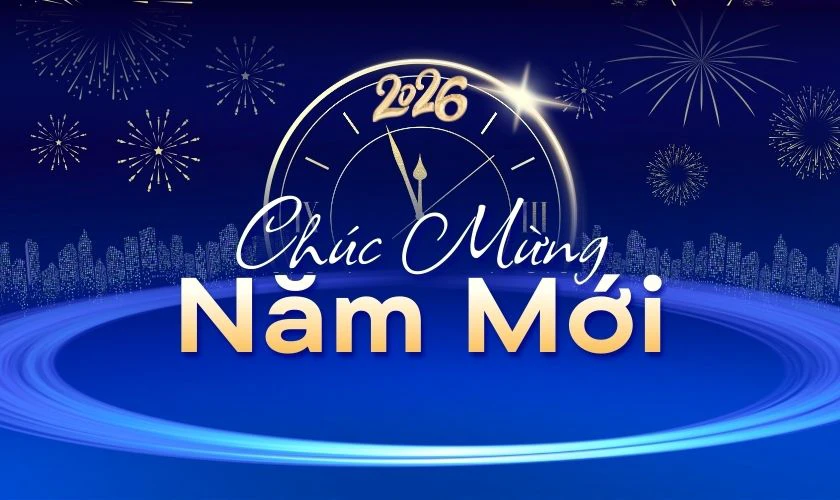 Background tiệc tất niên 2026