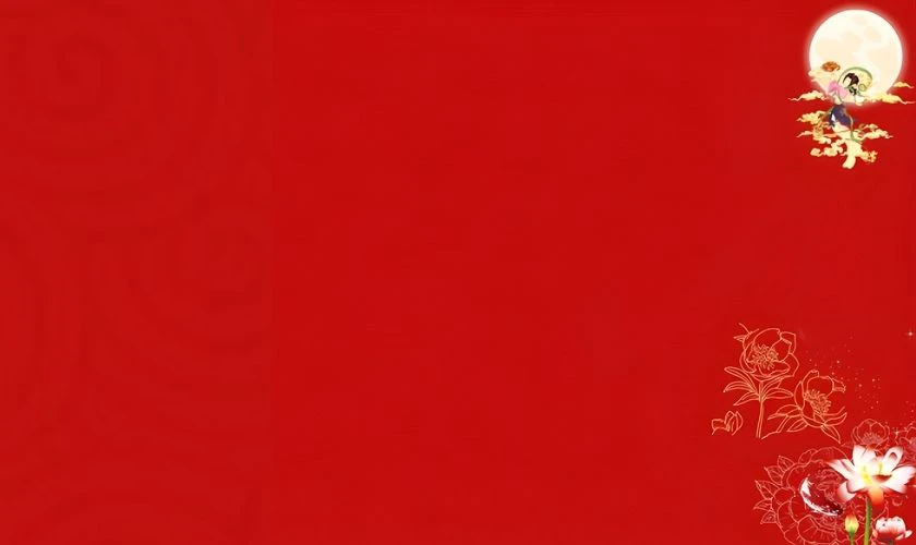 Background menu Tết 2026 đơn giản
