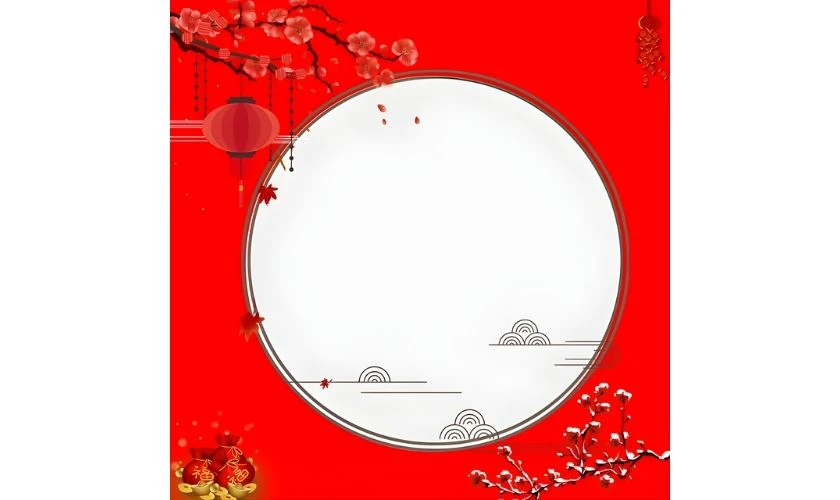 Background Tết vuông