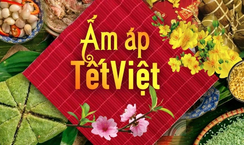 Background chủ đề ẩm thực Việt