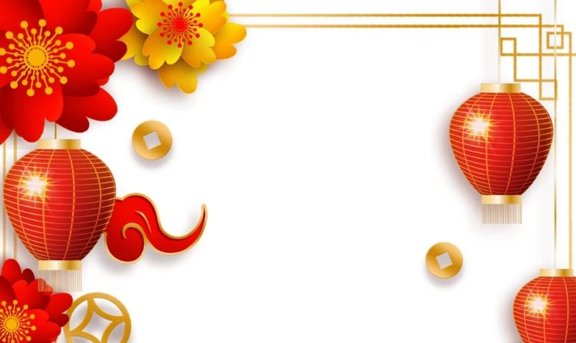 Background Tết chủ đề văn hóa