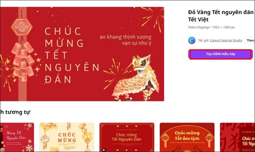 Chọn mẫu Background yêu thích