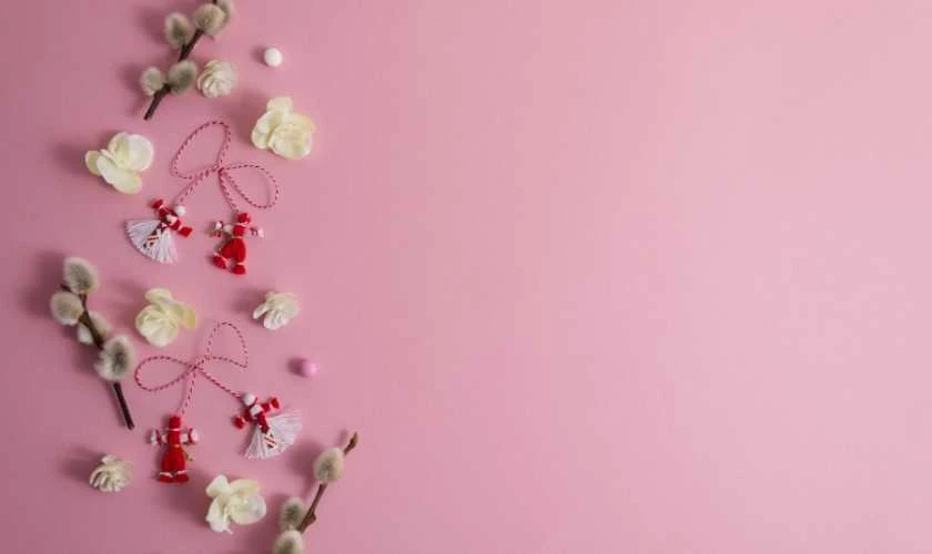 Background Tết Dương lịch 2026 màu hồng tươi mới