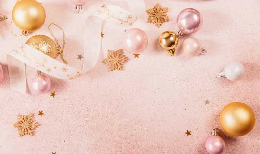 Background Tết Dương lịch 2026 màu hồng phát tài