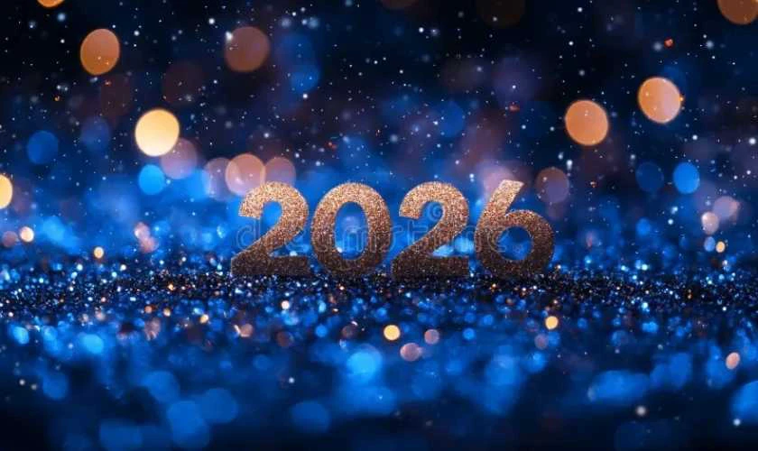 Background Tết hiện đại cho 2026 an lành