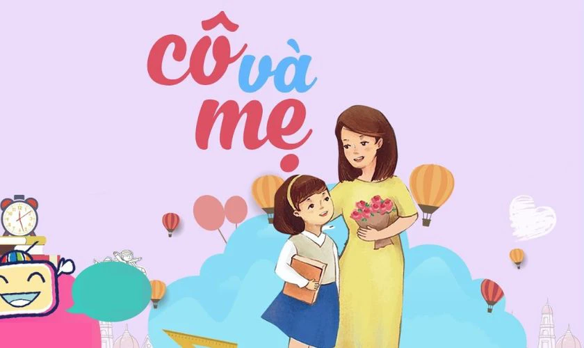 Bài hát Cô và mẹ so sánh tình cảm của cô giáo và mẹ