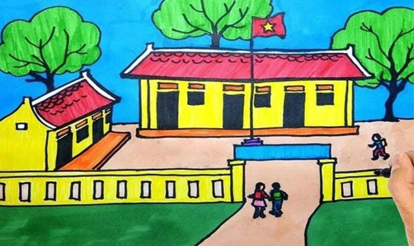 Em Yêu Trường Em - Hoàng Vân