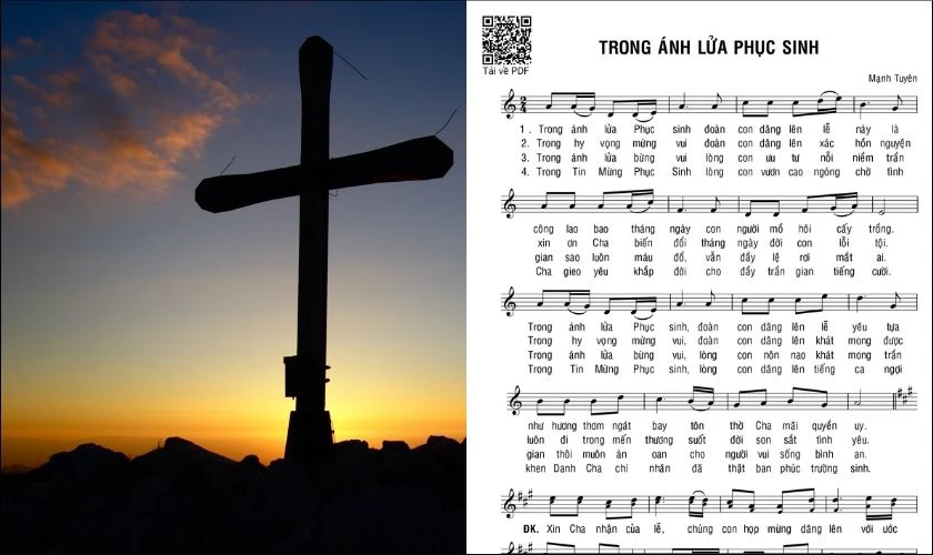 Trong Ánh Lửa Phục Sinh - Mạnh Tuyên