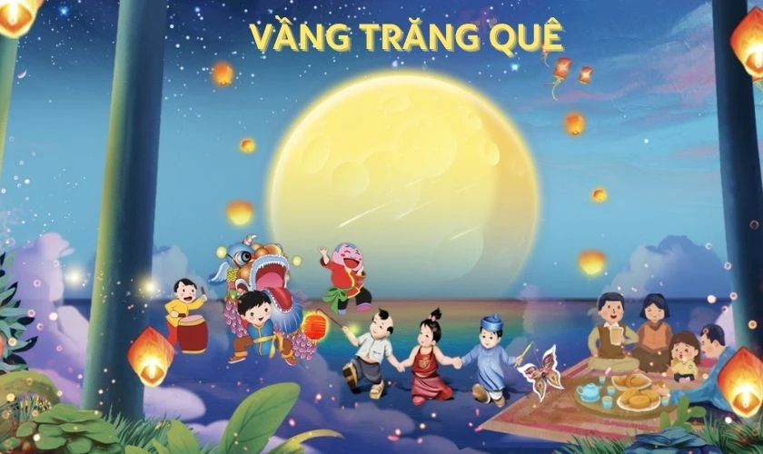 Vầng Trăng quê là bài hát thiếu nhi hay về tết Trung Thu