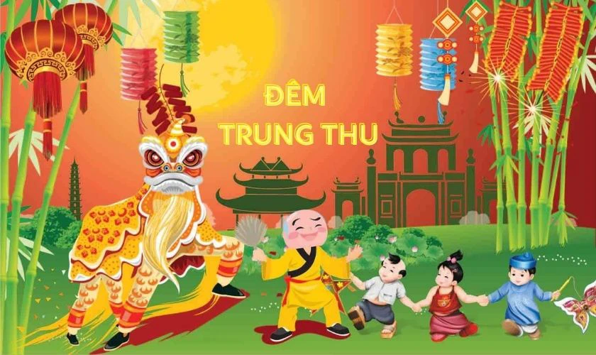 Đêm Trung Thu là bài hát có ca từ dễ nhớ, giai điệu vui nhộn