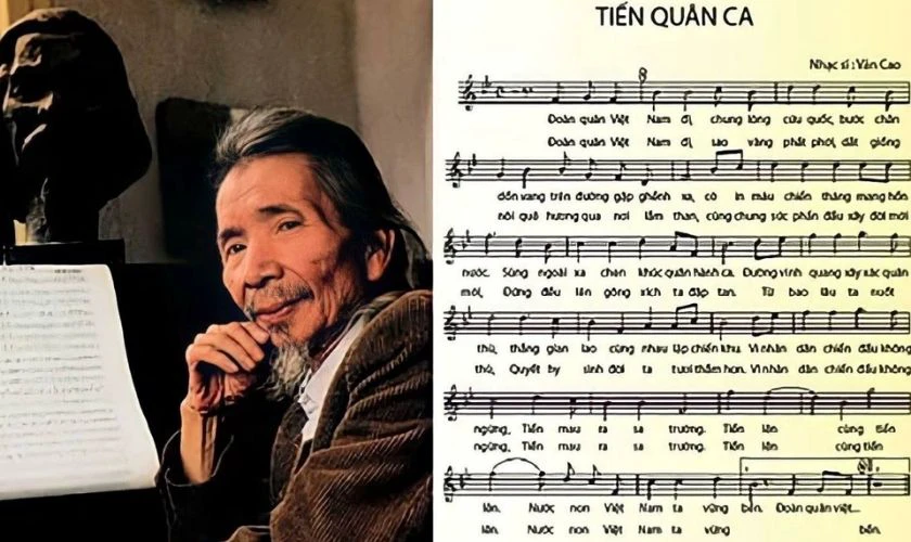 Tiến Quân Ca là Quốc ca Việt Nam, biểu tượng thiêng liêng của lòng yêu nước