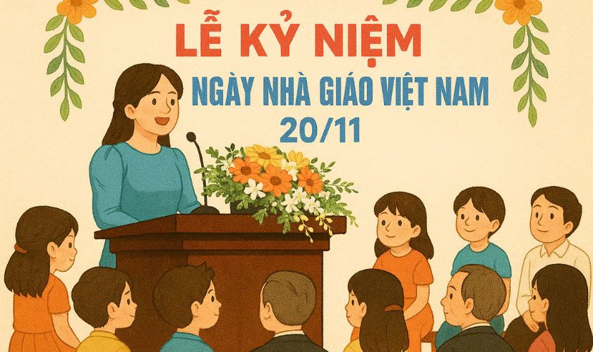 Bài phát biểu 20/11 của giáo viên mầm non