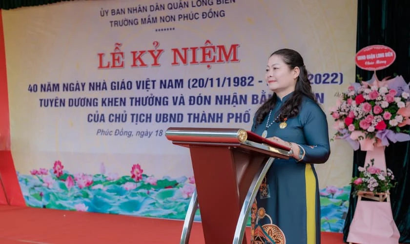 Bài phát biểu của hội phụ huynh ngày 20-11