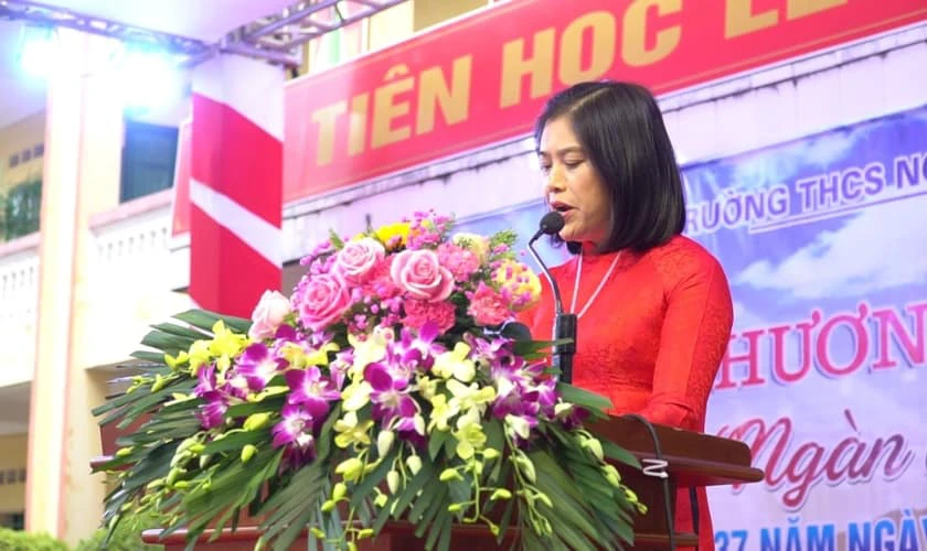 Bài phát biểu 20/11 của giáo viên cấp 3