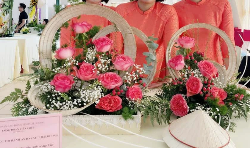 Bài thuyết trình cắm hoa hồng 20/10 ý nghĩa