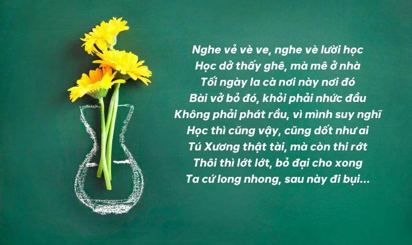 Bài vè 20/11 hay, ý nghĩa đăng báo tường