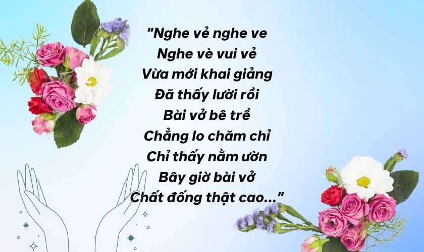 Bài vè 20/11 hay, ý nghĩa về thầy cô giáo