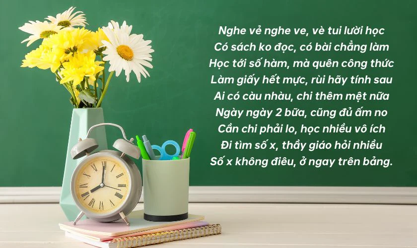 Bài vè hay về thầy giáo