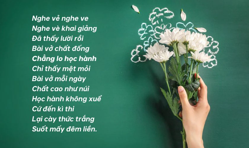 Bài vè hay về ngày 20/11