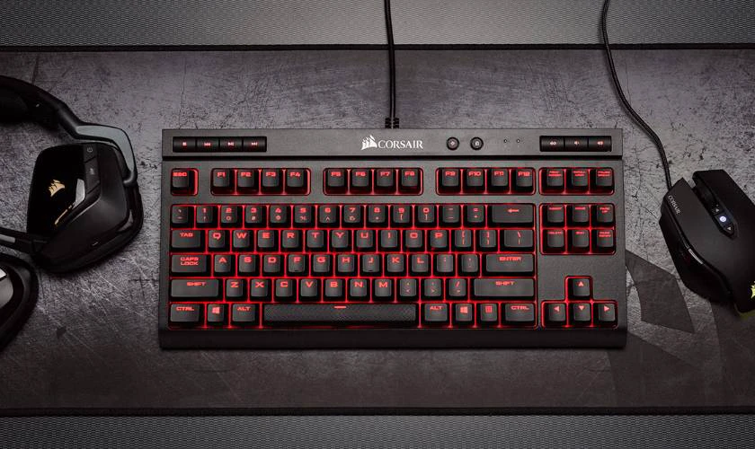 Bàn phím cho coder Corsair K63 Compact Mechanical