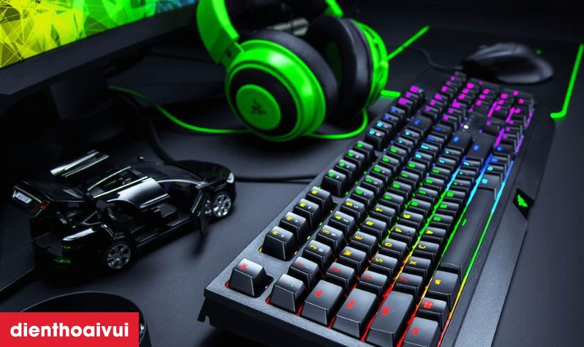 Bàn phím cơ gaming nhạy bén, độ chính xác cao