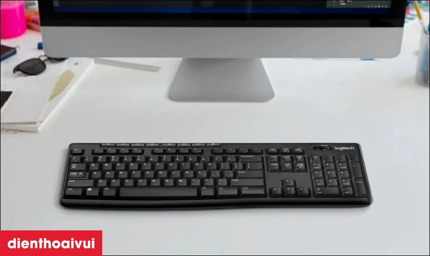 Logitech K270 - Bàn phím không dây giá tốt cho dân văn phòng