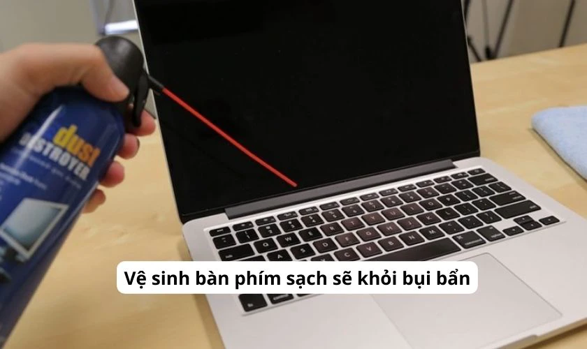 Vệ sinh bàn phím khi gõ chữ lại ra số