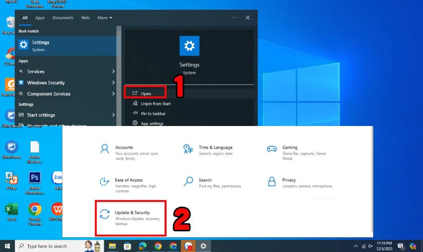 Reset Windows lapop ASUS