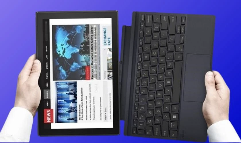 Gỡ và lắp lại bàn phím Surface khi lỗi không nhận