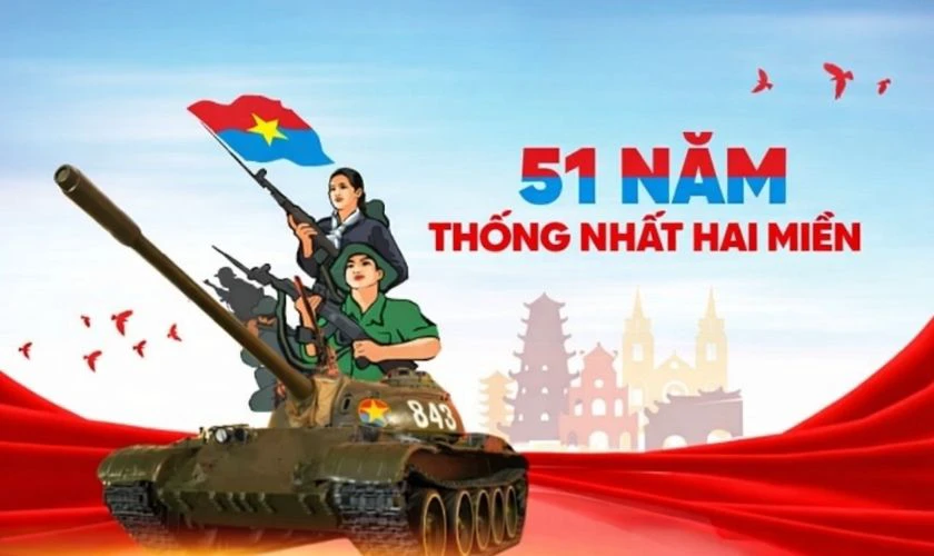 Băng rôn chào mừng 30/4 và 1/5 hiện đại mới ấn tượng