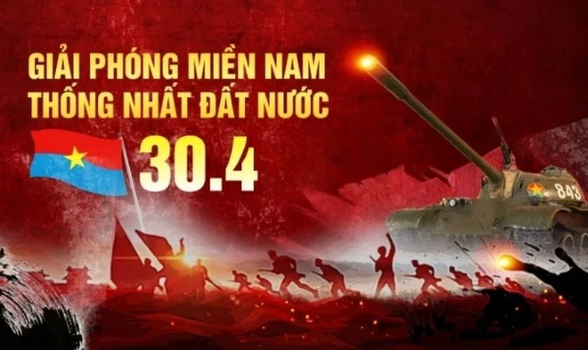 Băng rôn chào mừng 30/4 4K