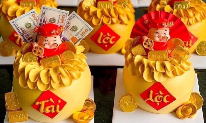 Bánh chữ Phúc - Lộc - Thọ