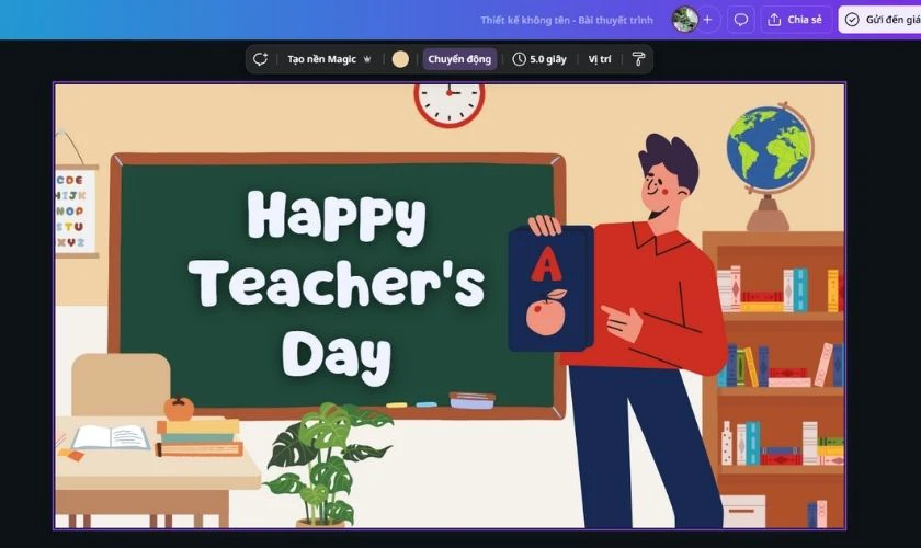 Cách thiết kế banner 20/11 bằng Canva