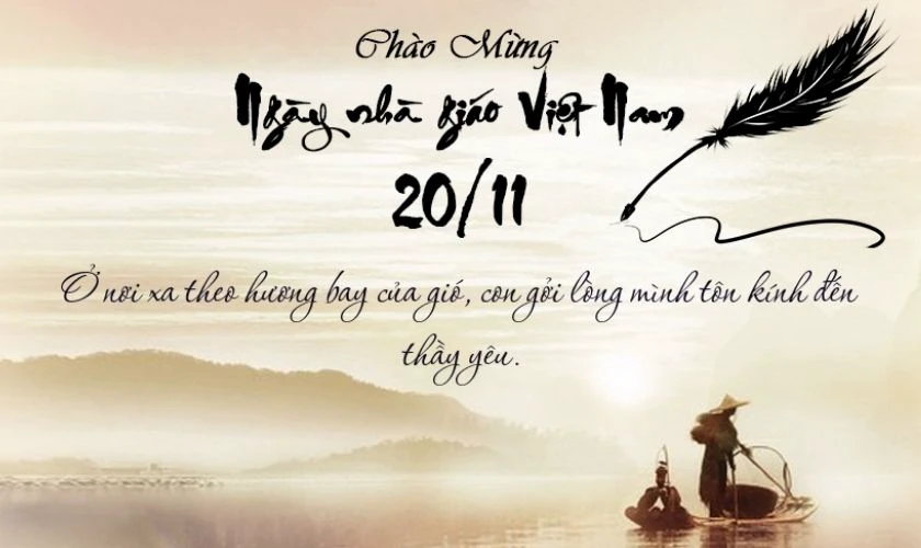 Mẫu banner tri ân người lái đò