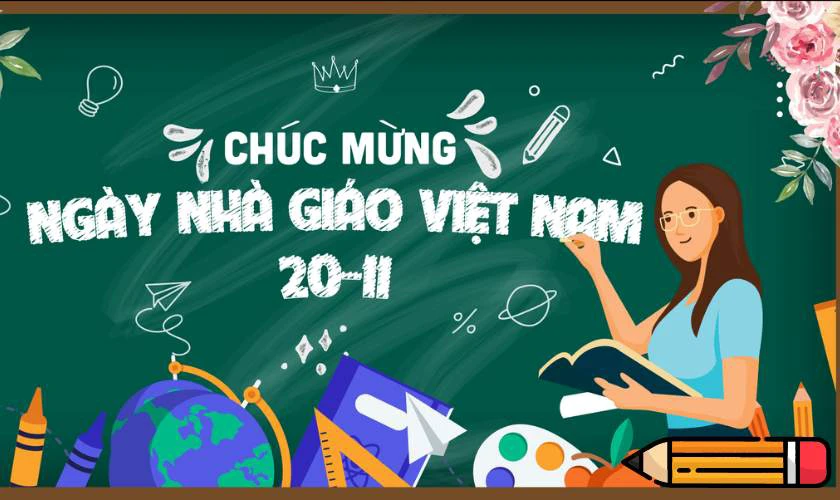 Mẫu banner 20/11 hay