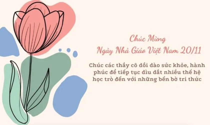 Banner ngày nhà giáo Việt Nam ý nghĩa nhất