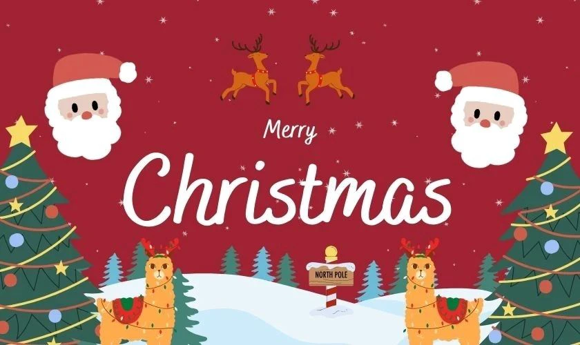 Banner Giáng sinh đẹp xinh